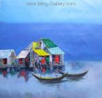 Vietnamese Modern painting on canvas VNP0027