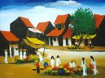 Vietnamese Modern painting on canvas VNP0033