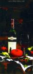 Wine Bottles painting on canvas WIN0008
