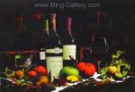  ,  WIN0009 Wine Bottles Painting for Sale