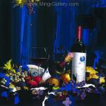 Wine Bottles painting on canvas WIN0014