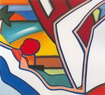 Tom Wesselmann replica painting Wes3