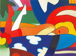 Tom Wesselmann replica painting Wes9